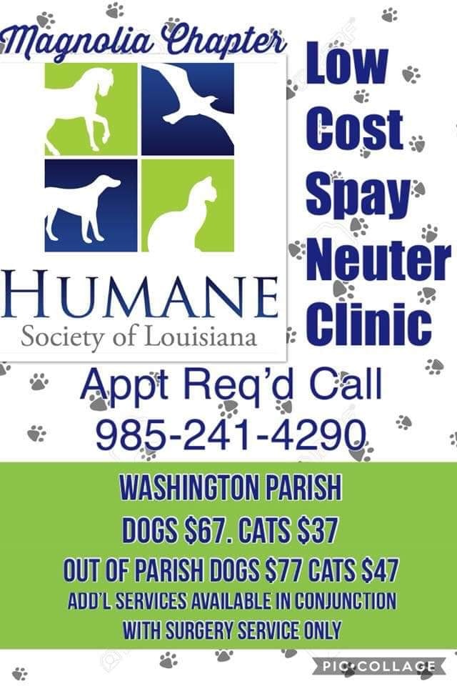 Humane society best sale low cost neuter